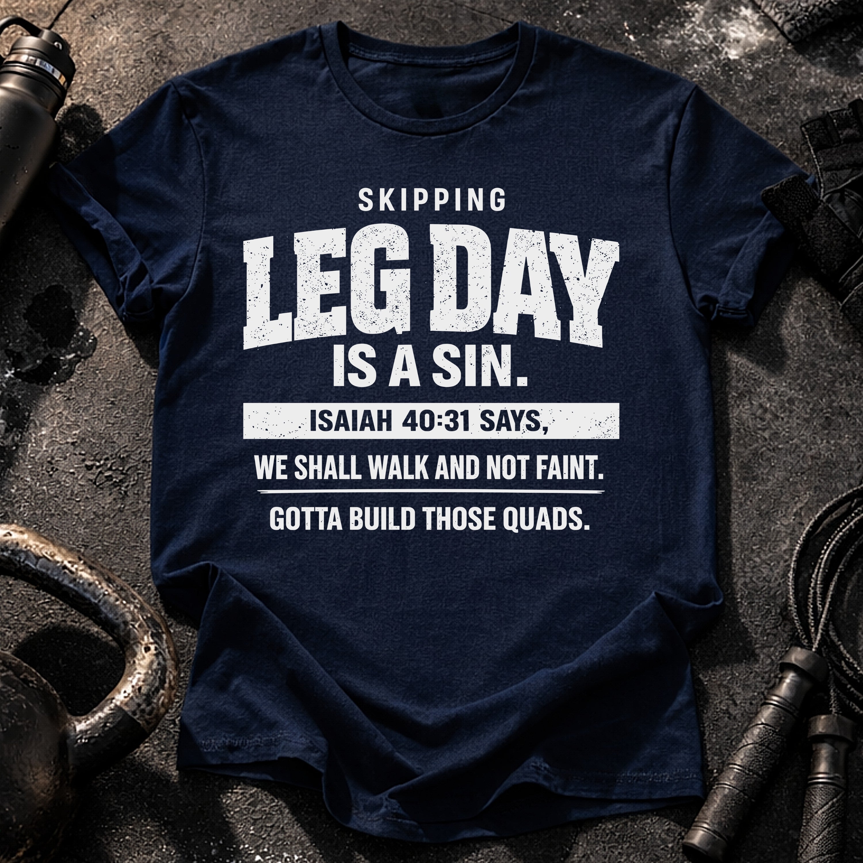 Skipping Leg Day Sin T-Shirt