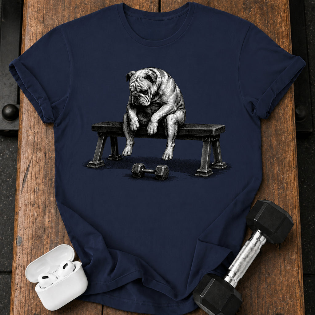 Bulldog Pre-Set Bench Sit T-Shirt