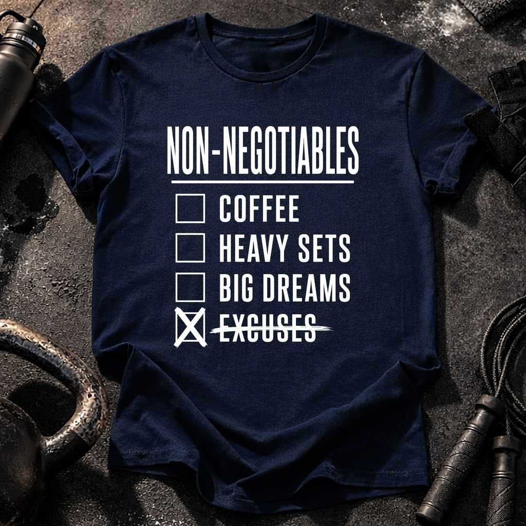 Non Negotiables Checklist T-Shirt