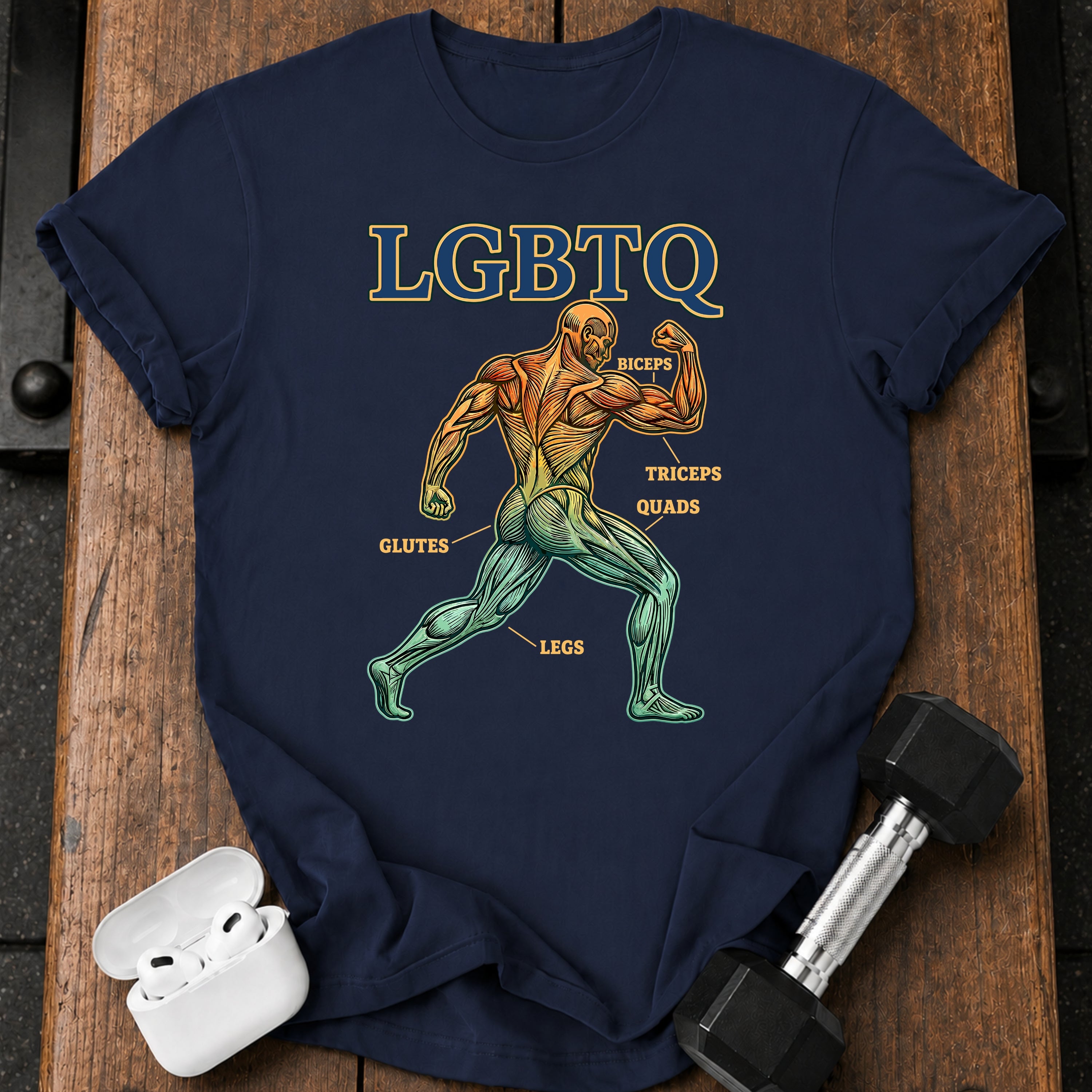LGBTQ Funny  Gym T-Shirt