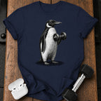 Penguin Dumbbell Curl T-Shirt
