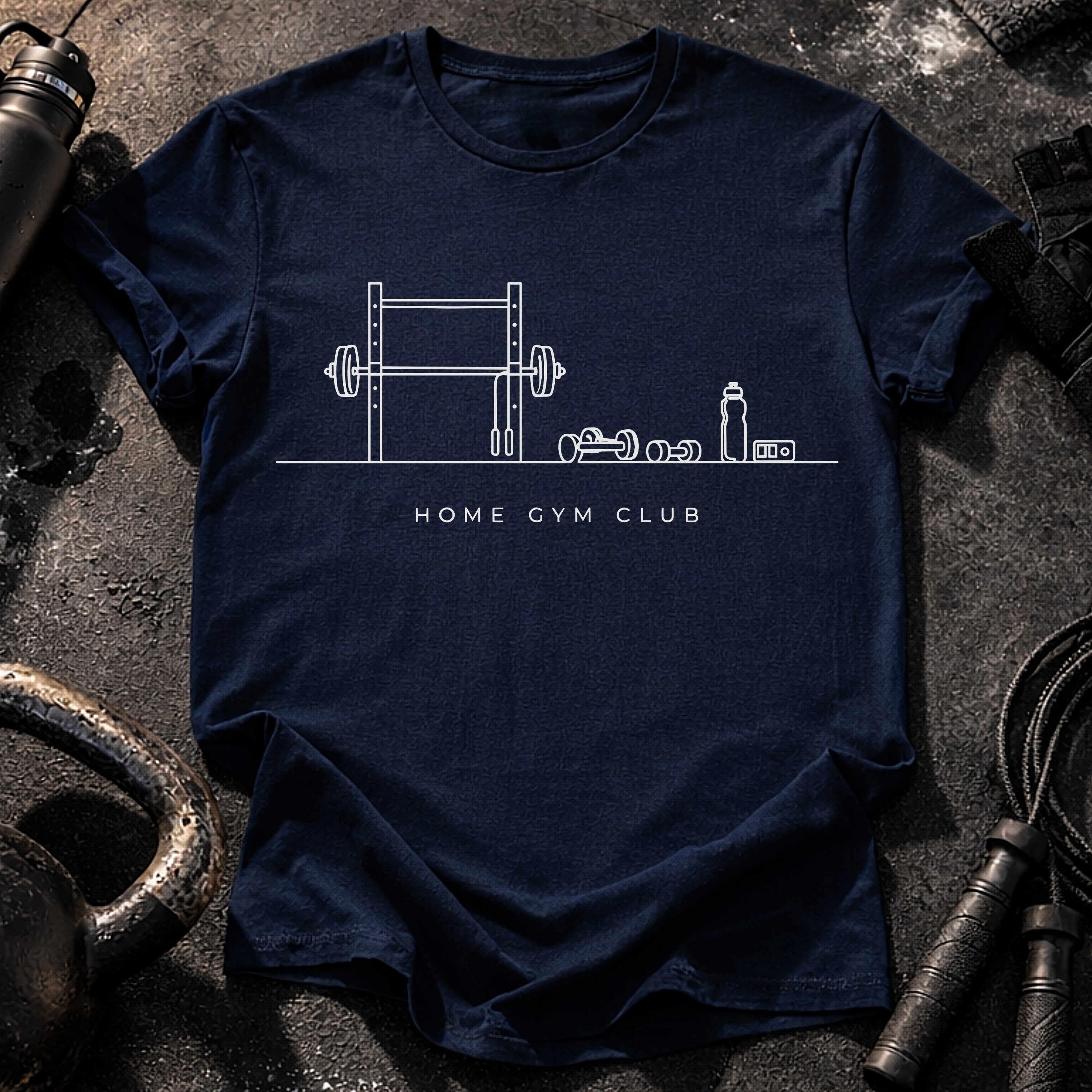 Home Gym Club T-Shirt