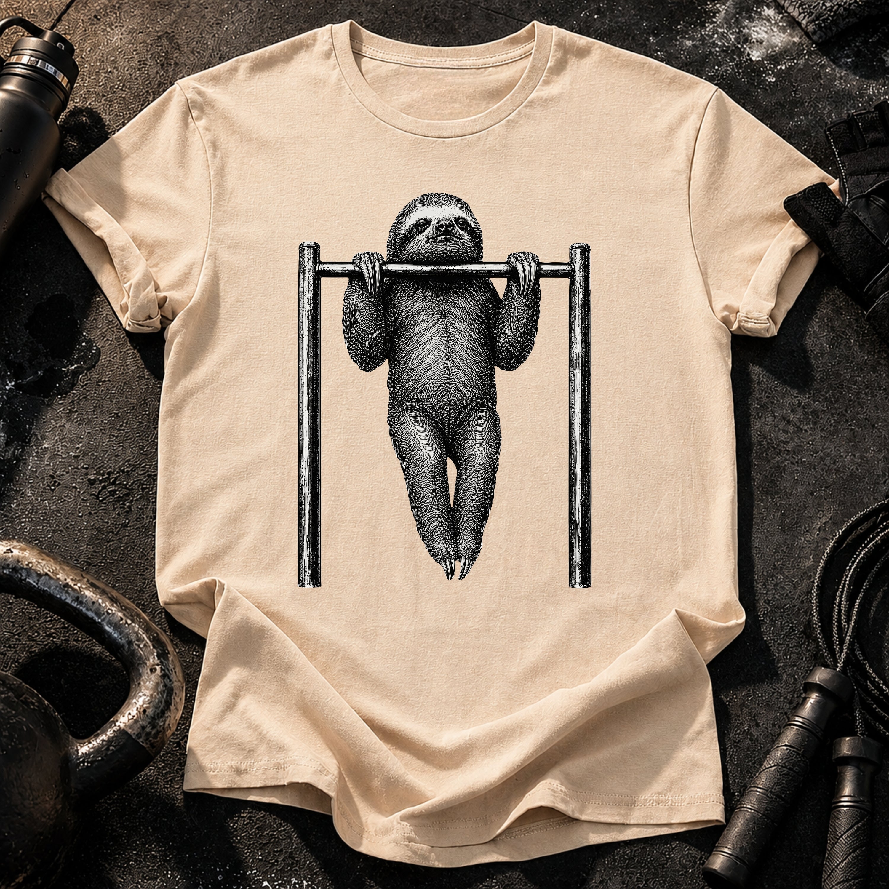 Sloth Pull-up T-Shirt