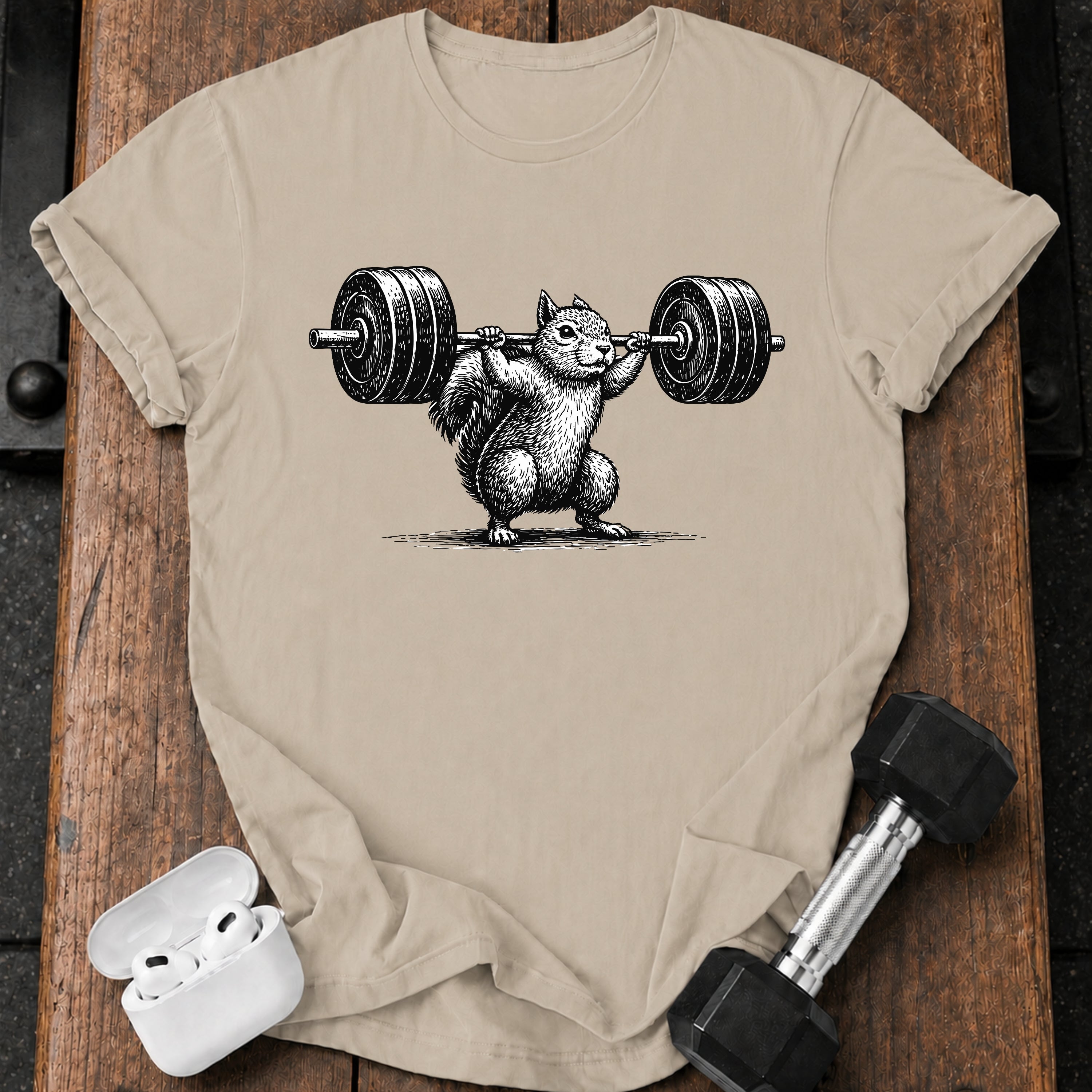 Swole Squirrel Gym T-Shirt
