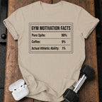Motivation Facts Gym T-Shirt