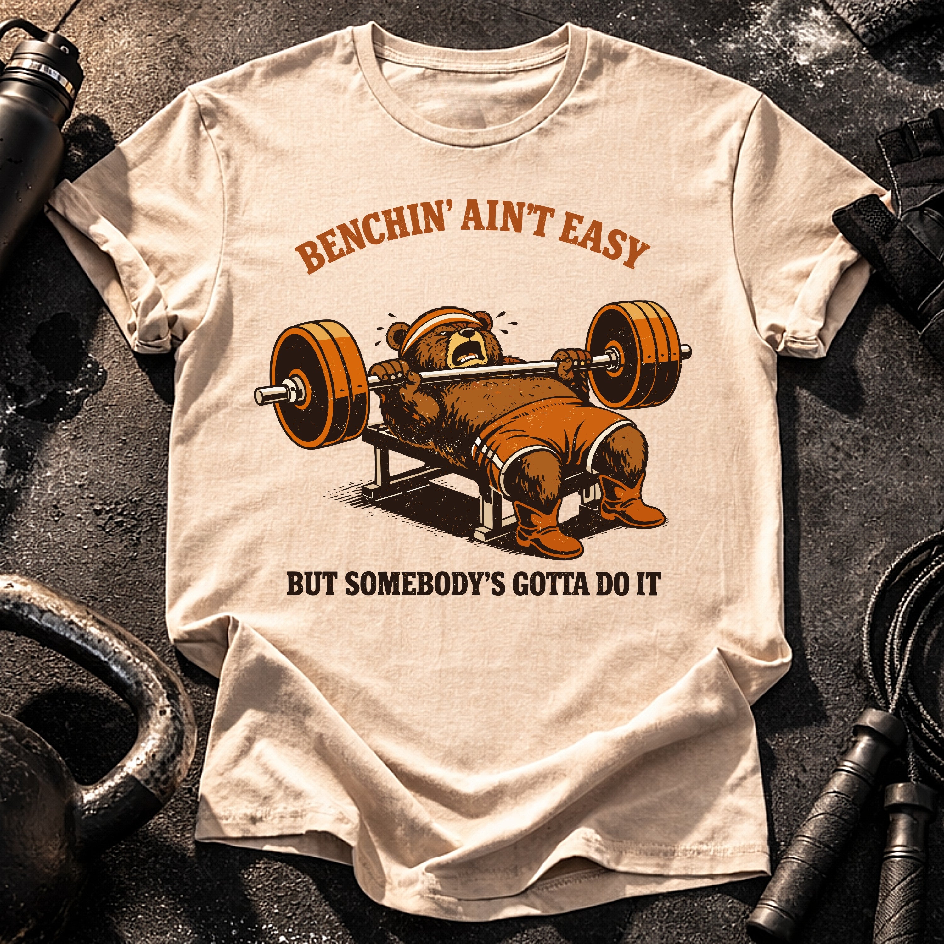 Benchin' Ain't Easy T-shirt