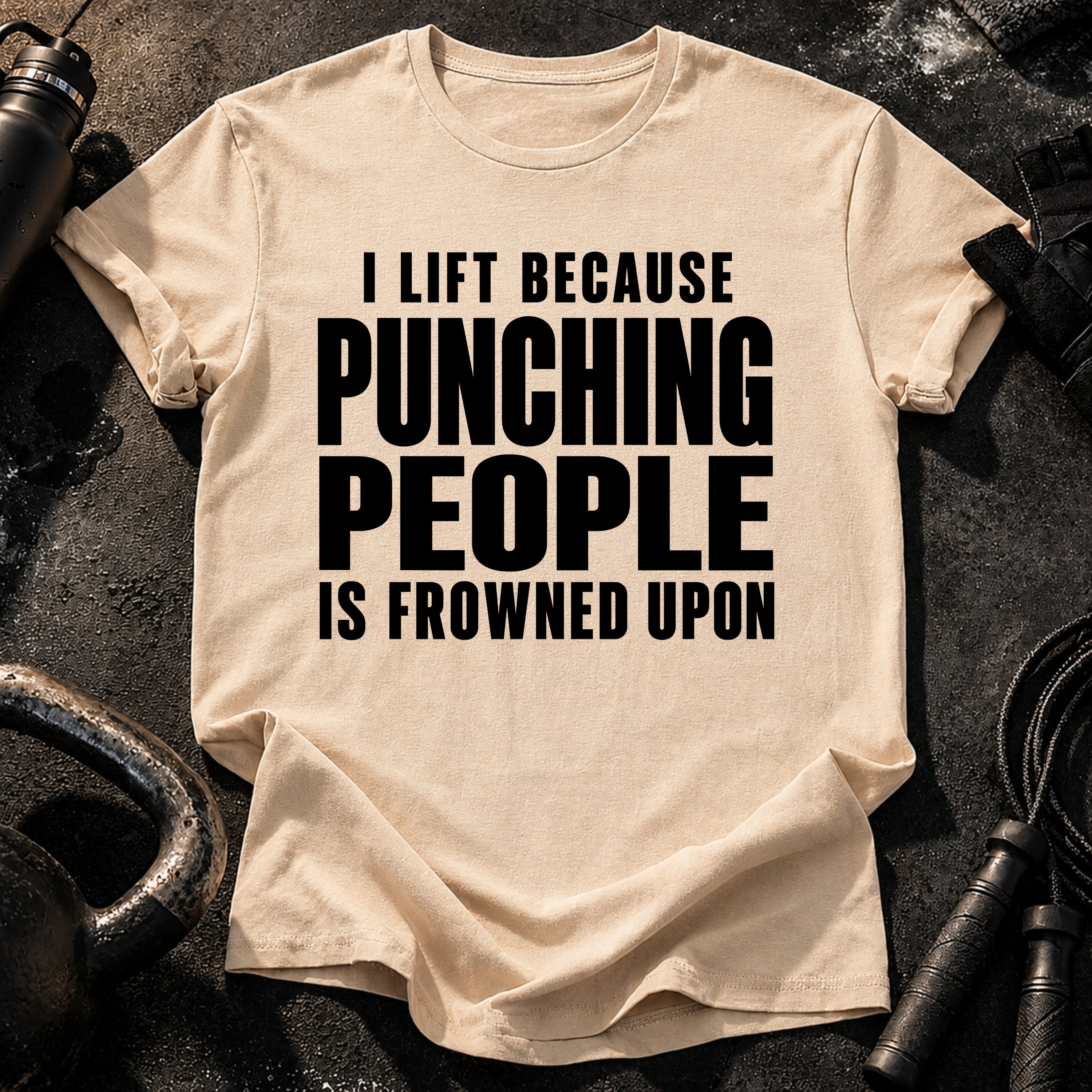 I Lift Because T-Shirt