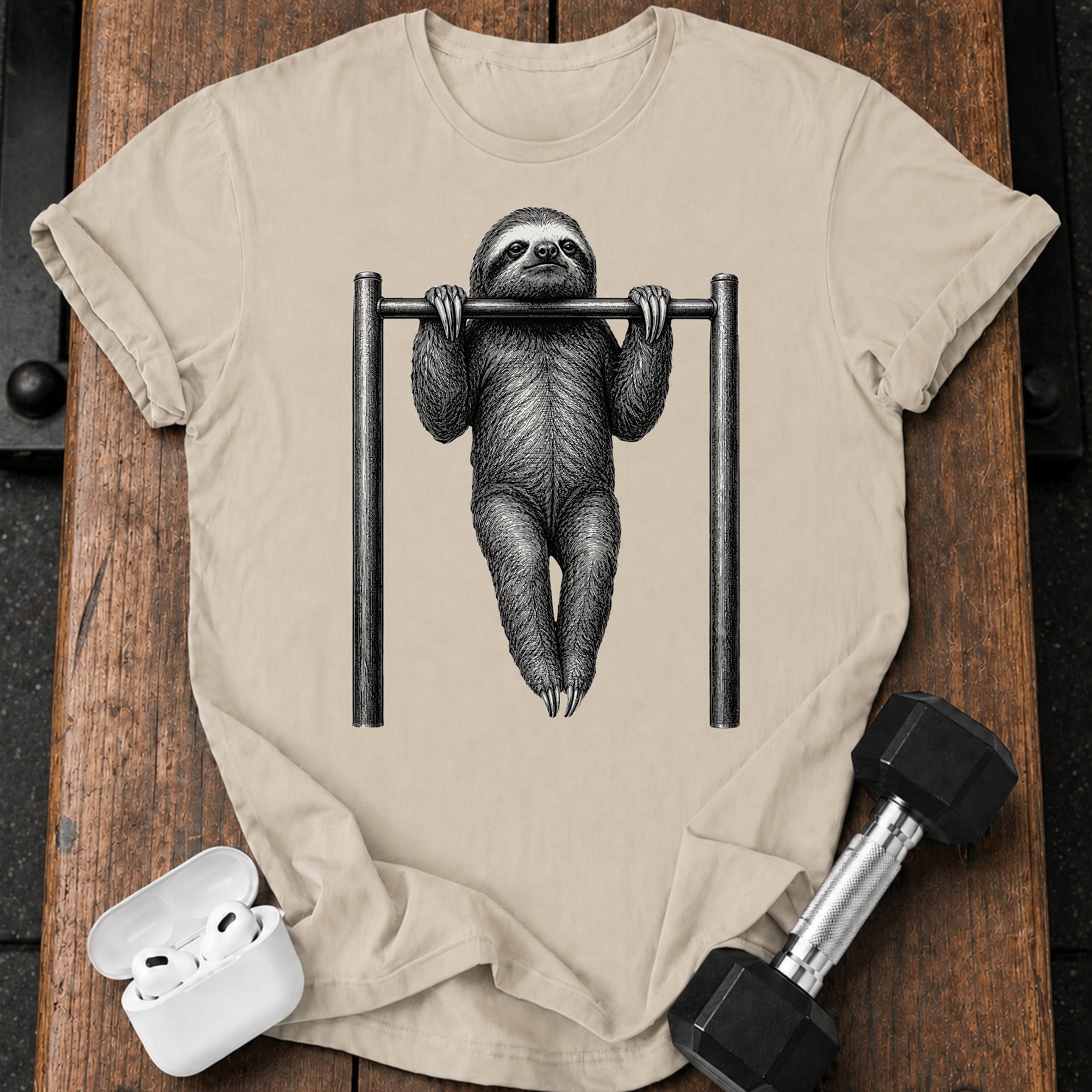 Sloth Pull-up T-Shirt