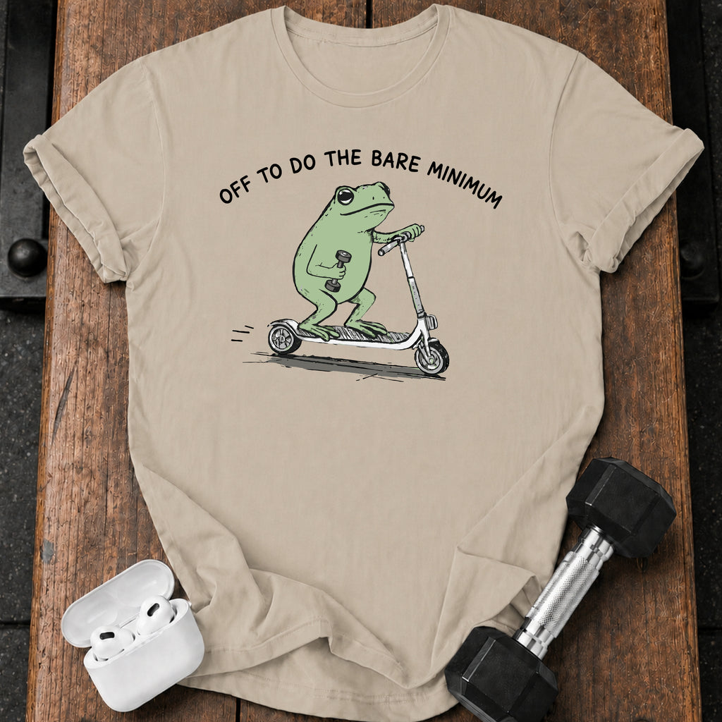 Bare Minimum Workout Frog T-Shirt