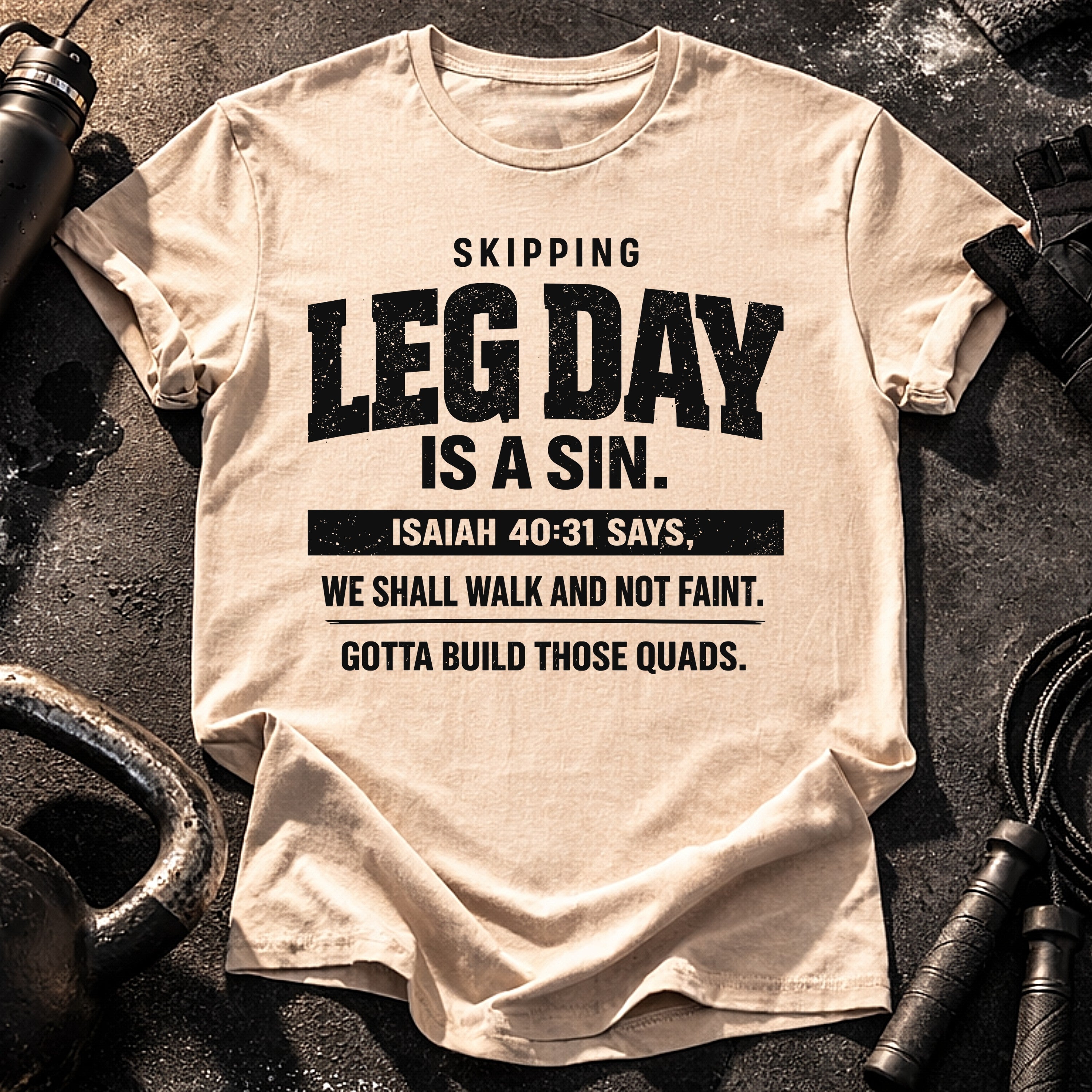 Skipping Leg Day Sin T-Shirt