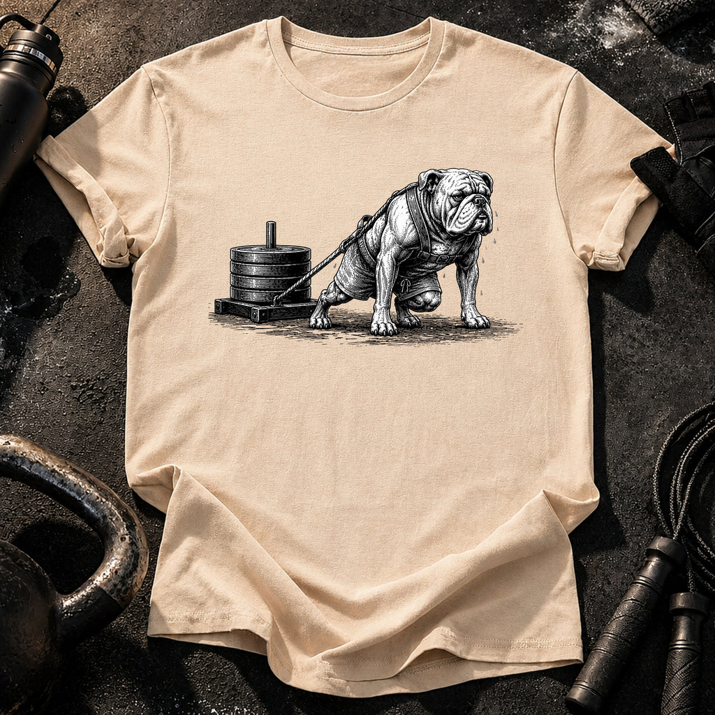Bulldog Sled Pull T-Shirt