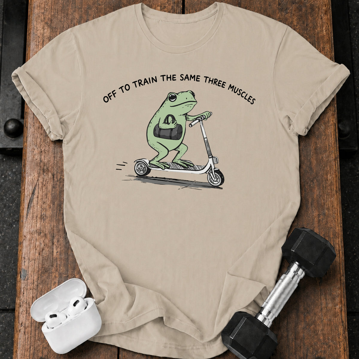 Same Three Muscles Frog T-Shirt