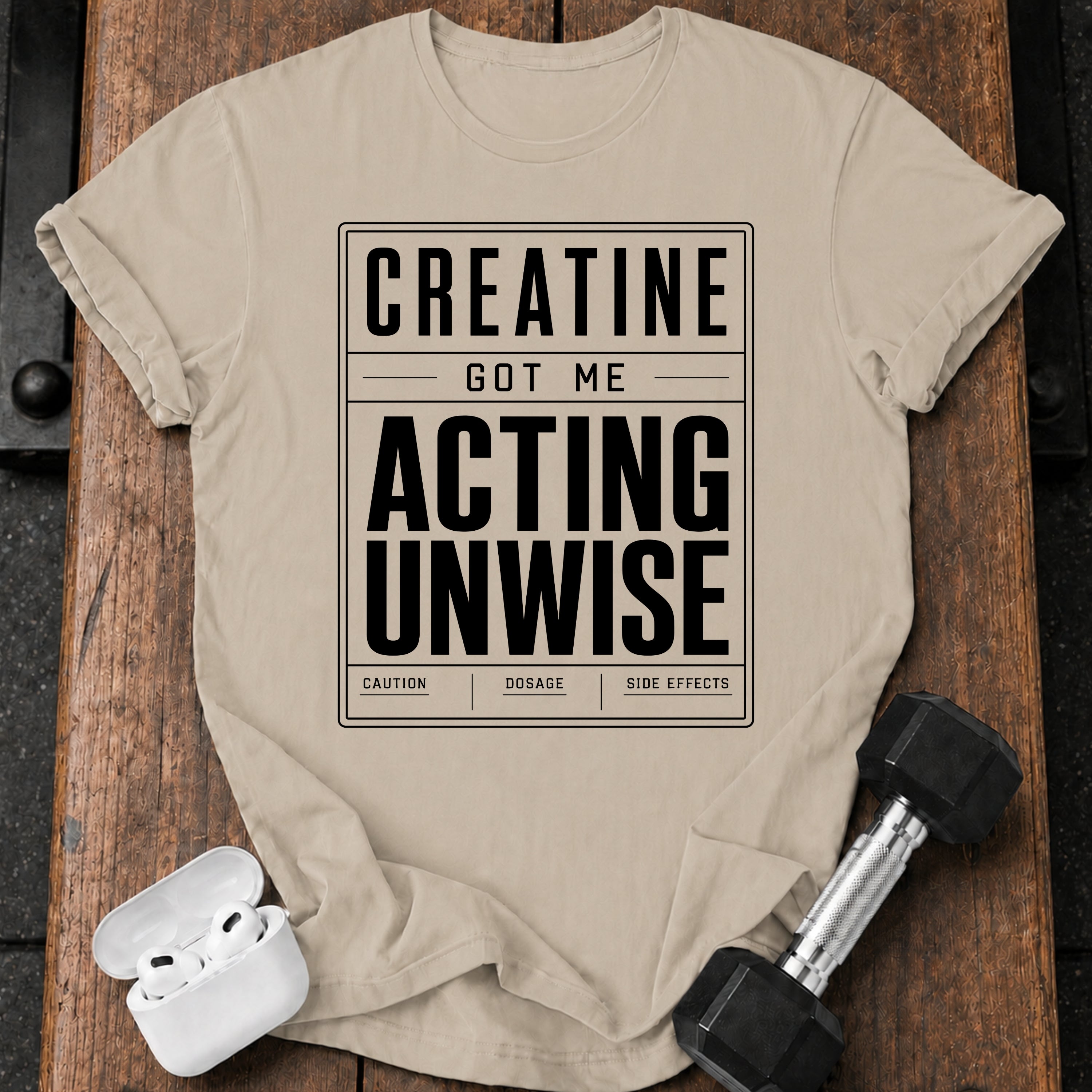 Creatine Warning T-Shirt