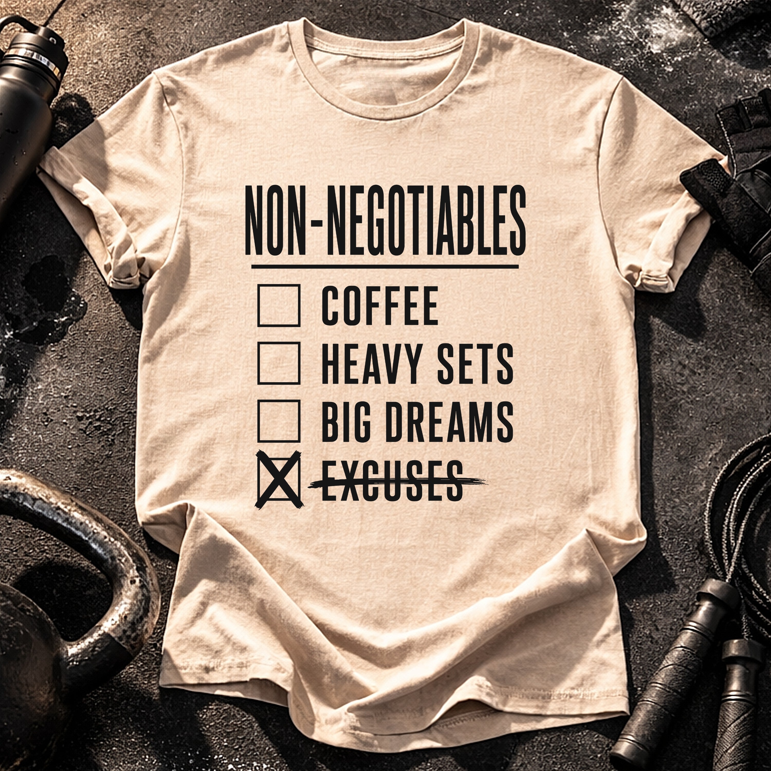 Non Negotiables Checklist T-Shirt