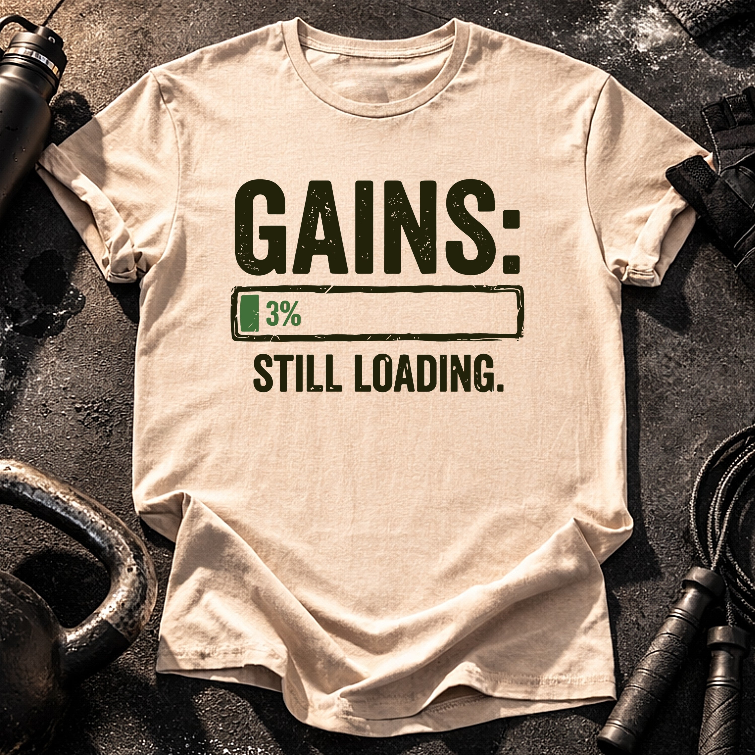 Still Loading Gains T-Shirt
