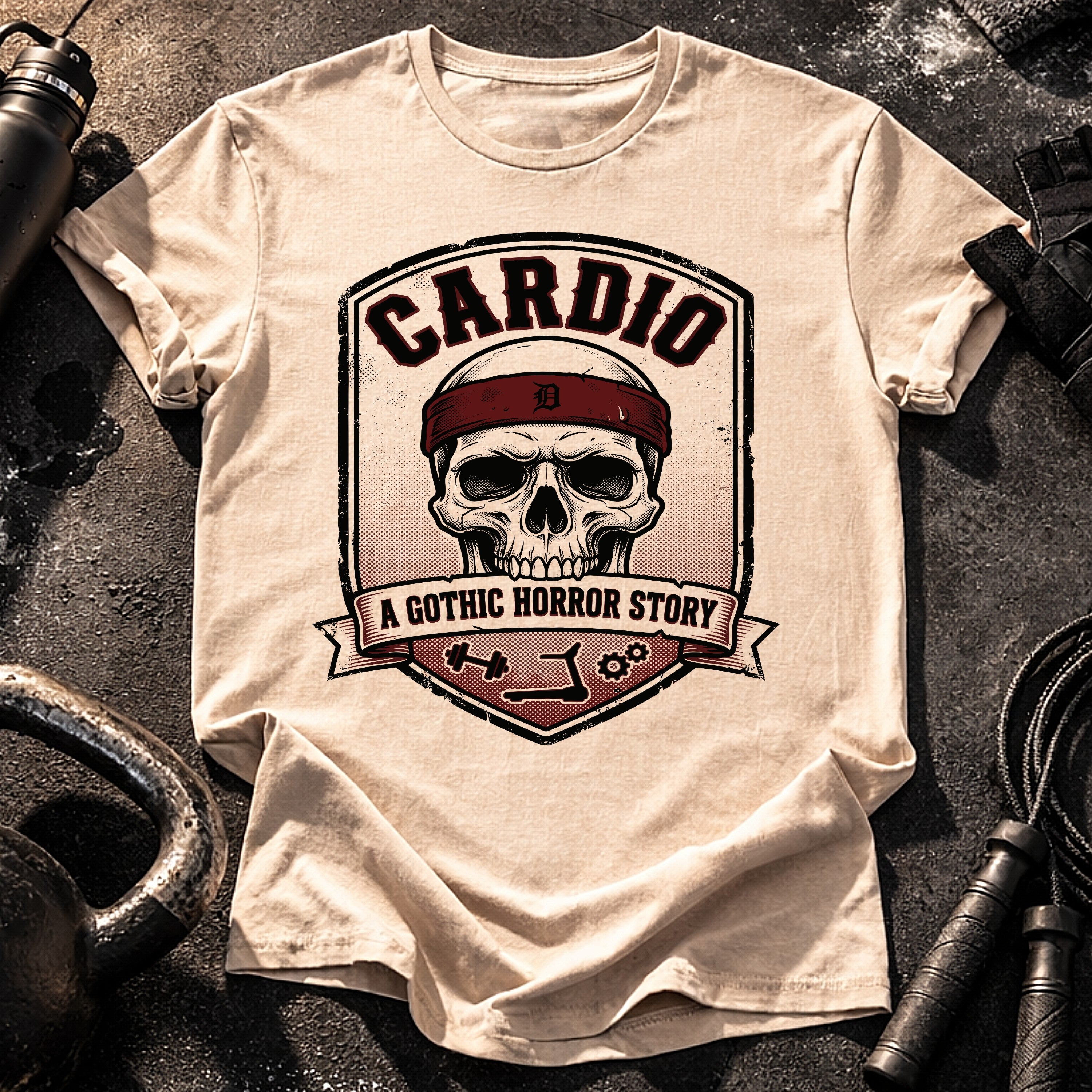 Funny Cardio Gym T-Shirt