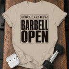 Barbell Open T-Shirt