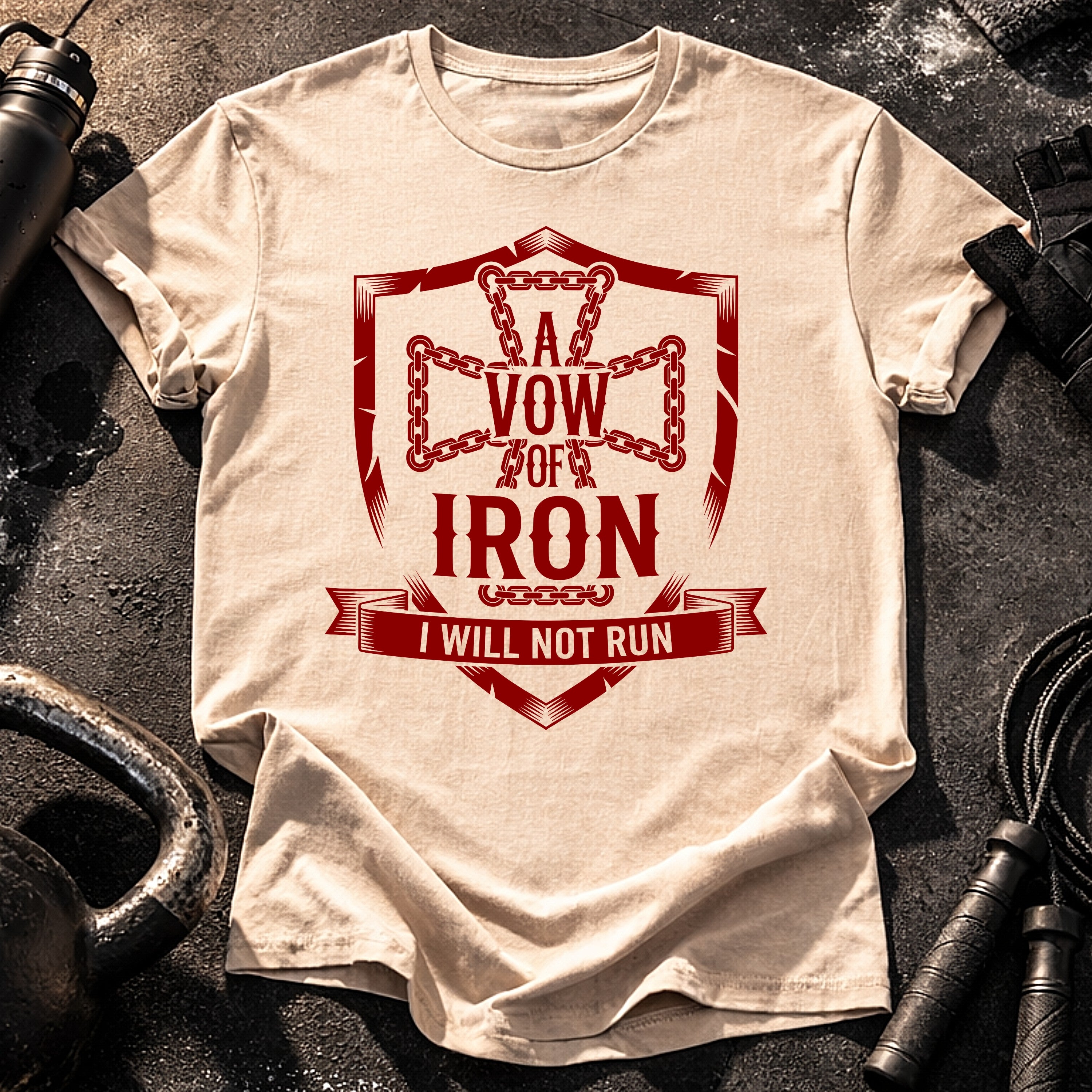 Vow Of Iron Gym T-Shirt