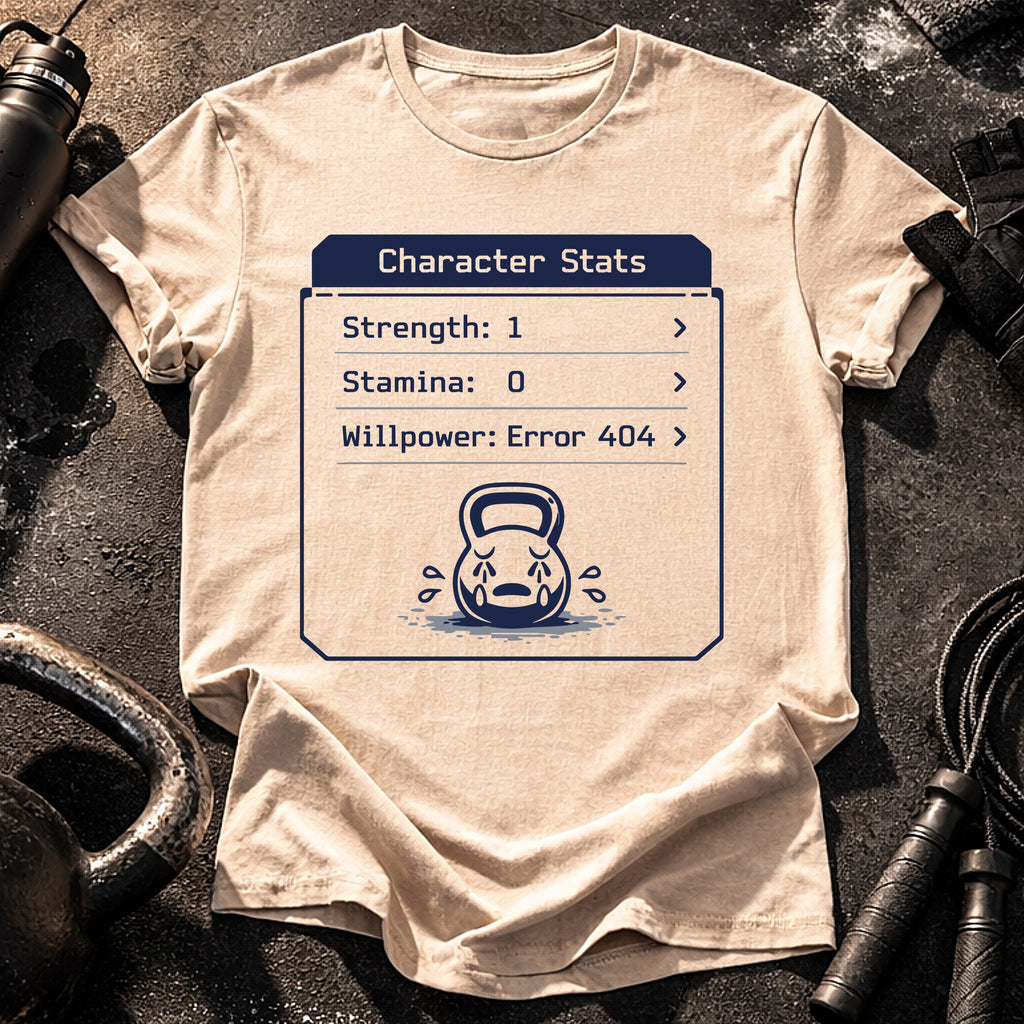 Character Stats Gym T-Shirt