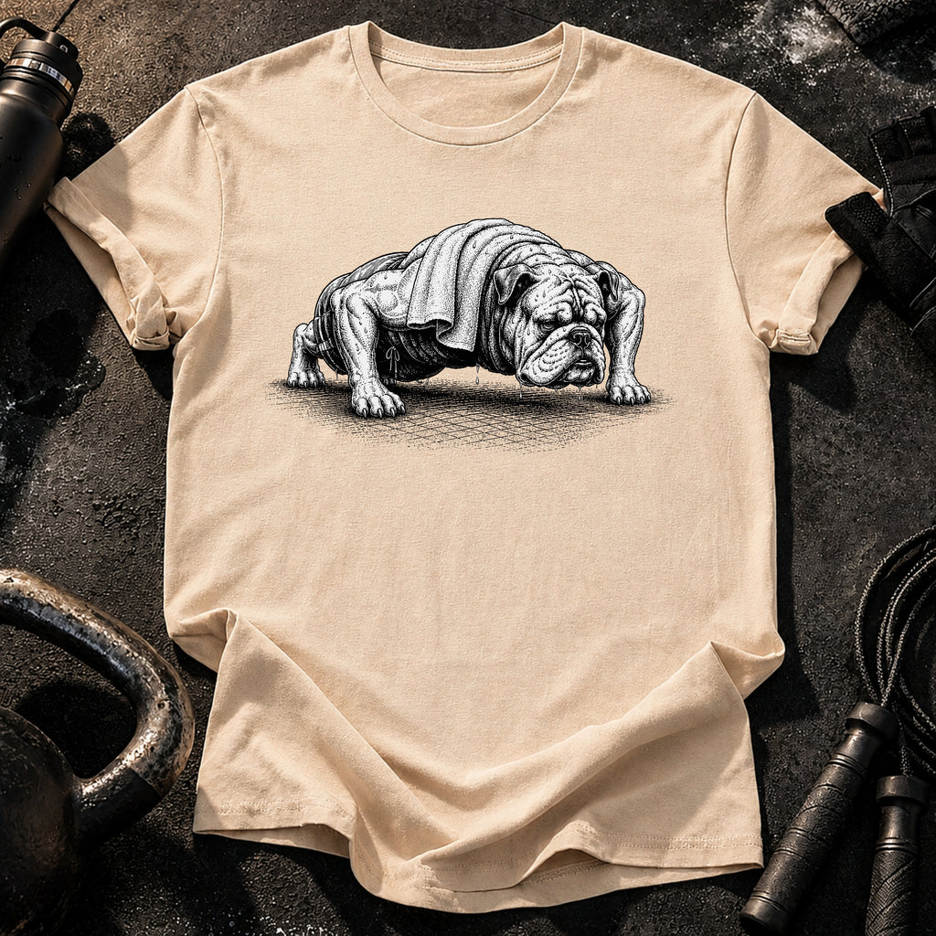 Bulldog Push Up T-Shirt