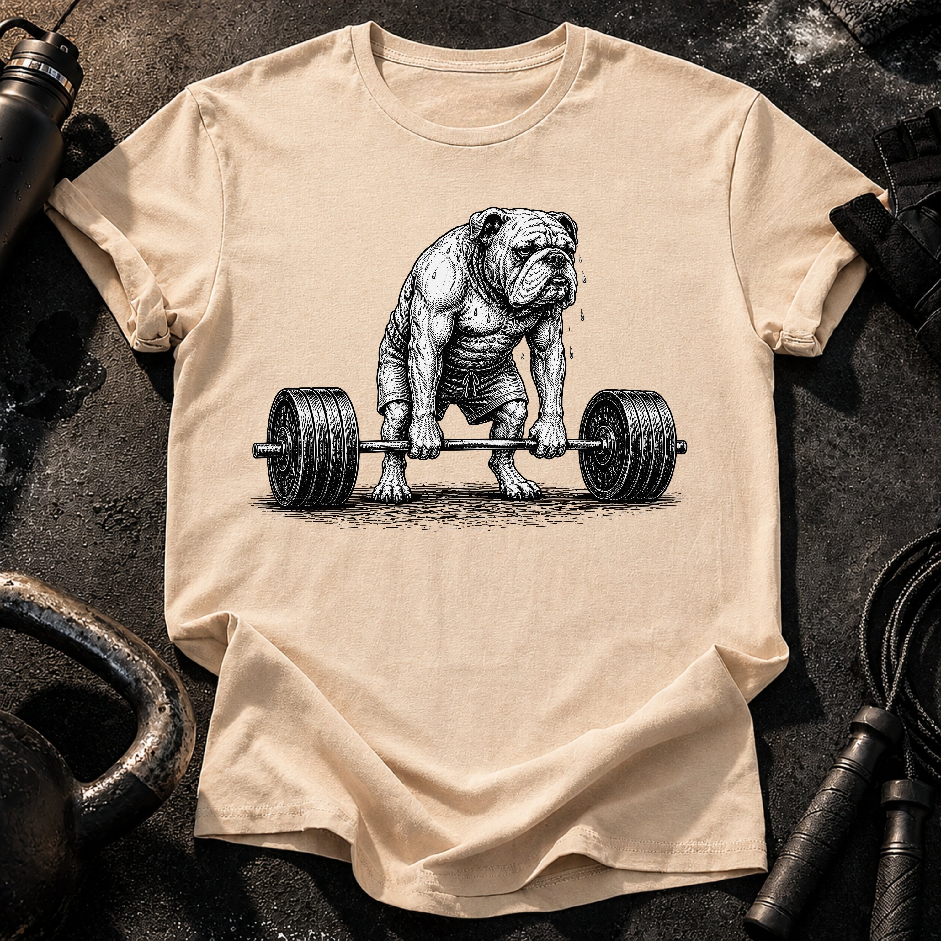 Bulldog Deadlift T-Shirt