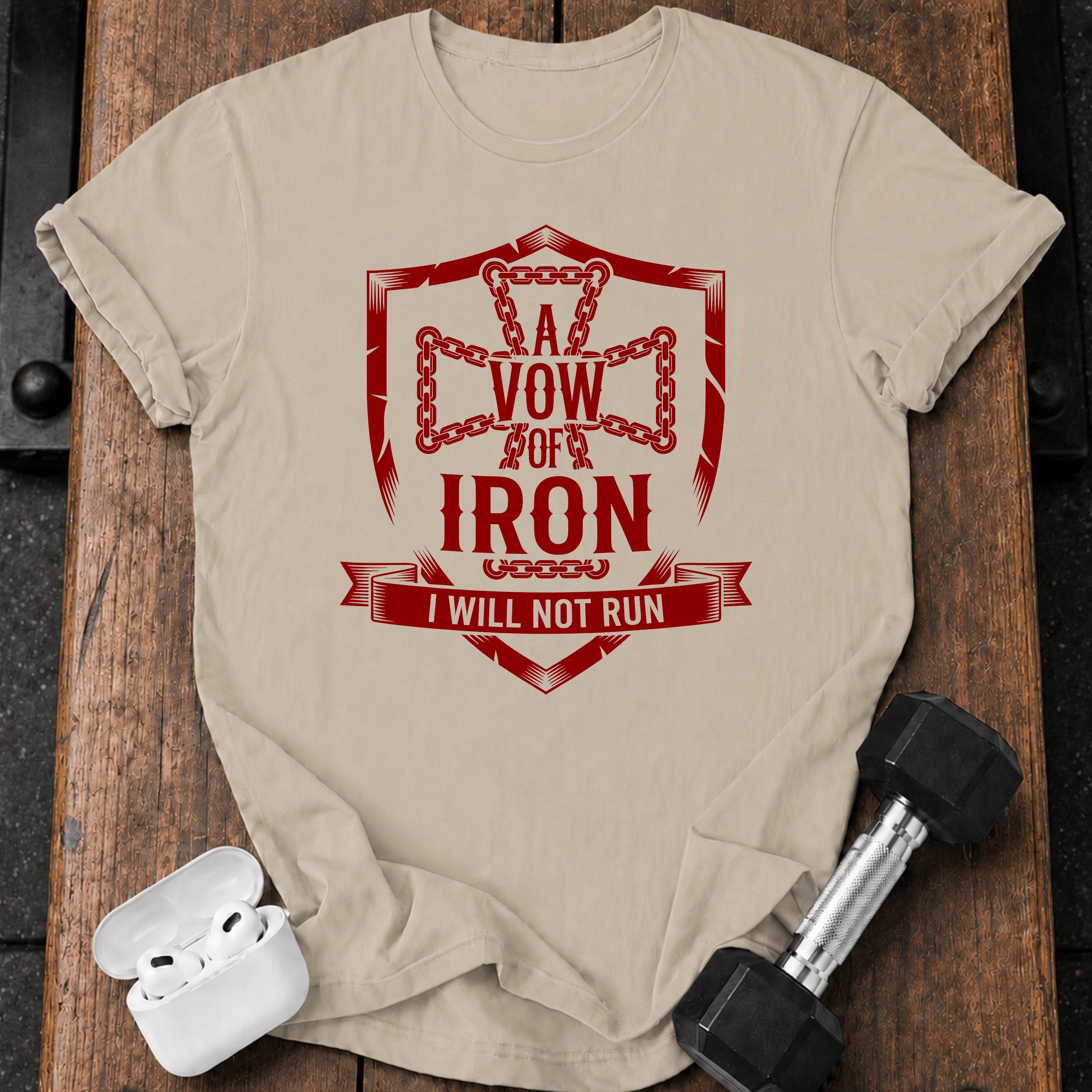 Vow Of Iron Gym T-Shirt