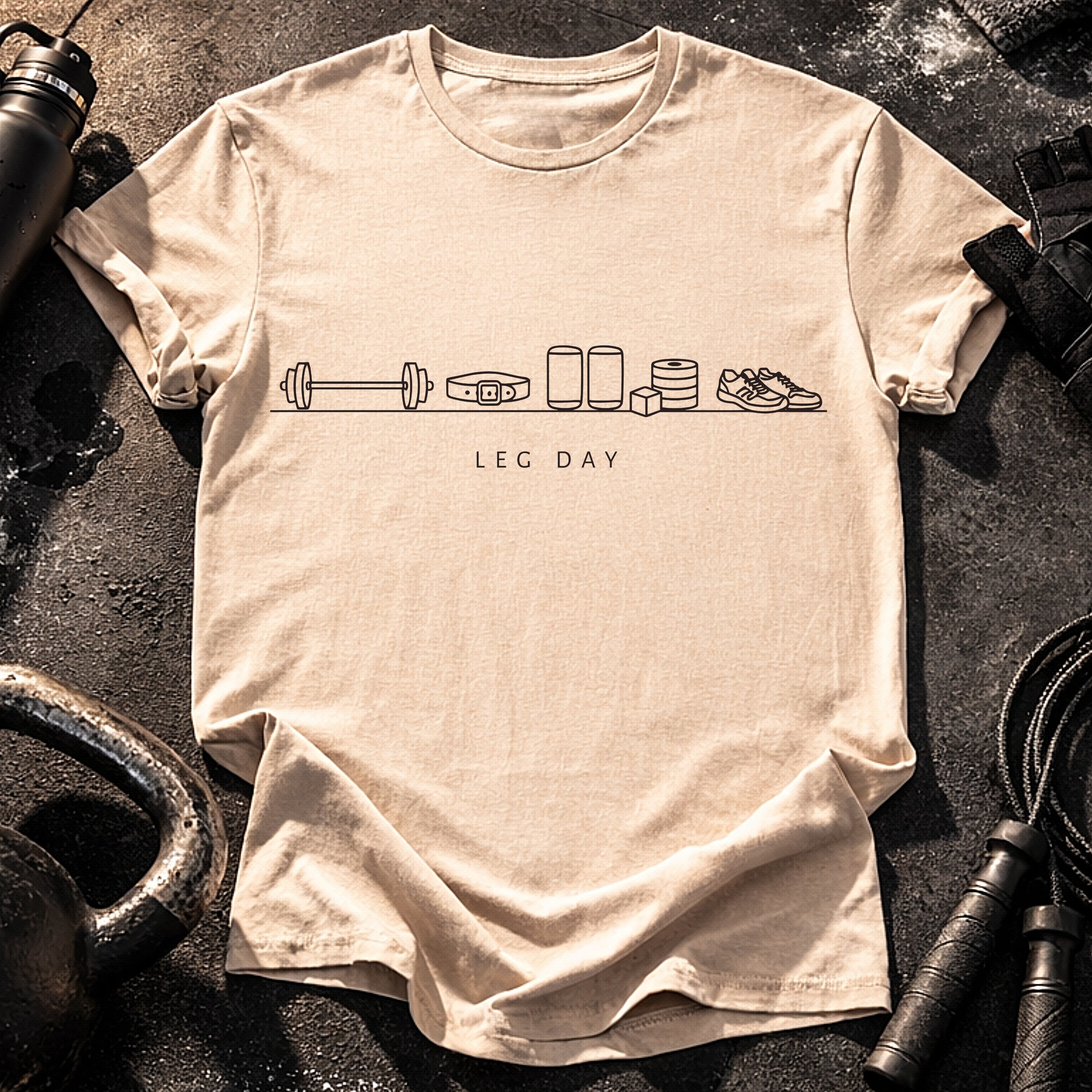 Leg Day Minimalist T-Shirt