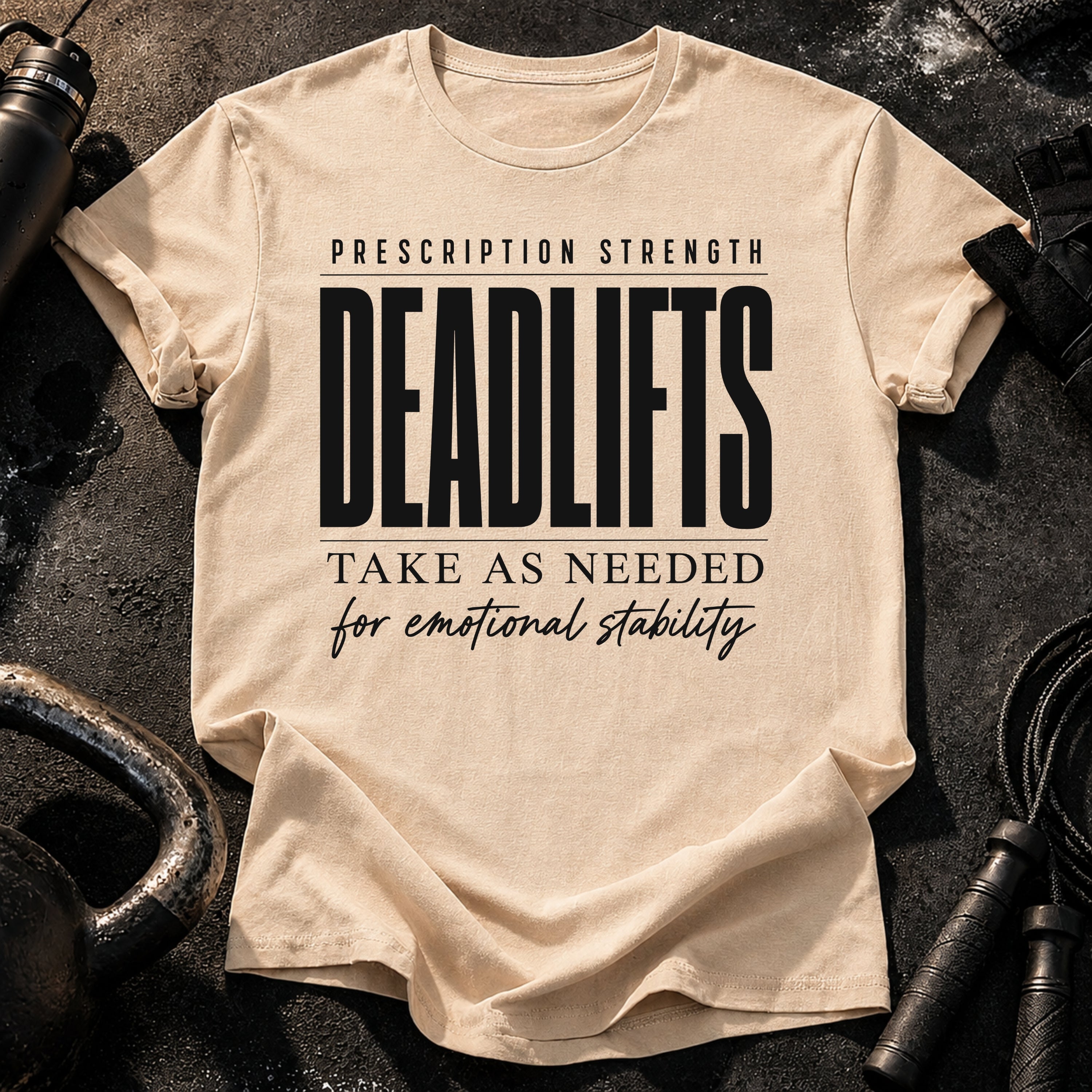 Prescription Strength Deadlift T-Shirt