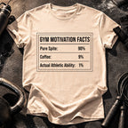 Motivation Facts Gym T-Shirt