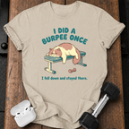 Lazy Burpee Cat T-Shirt