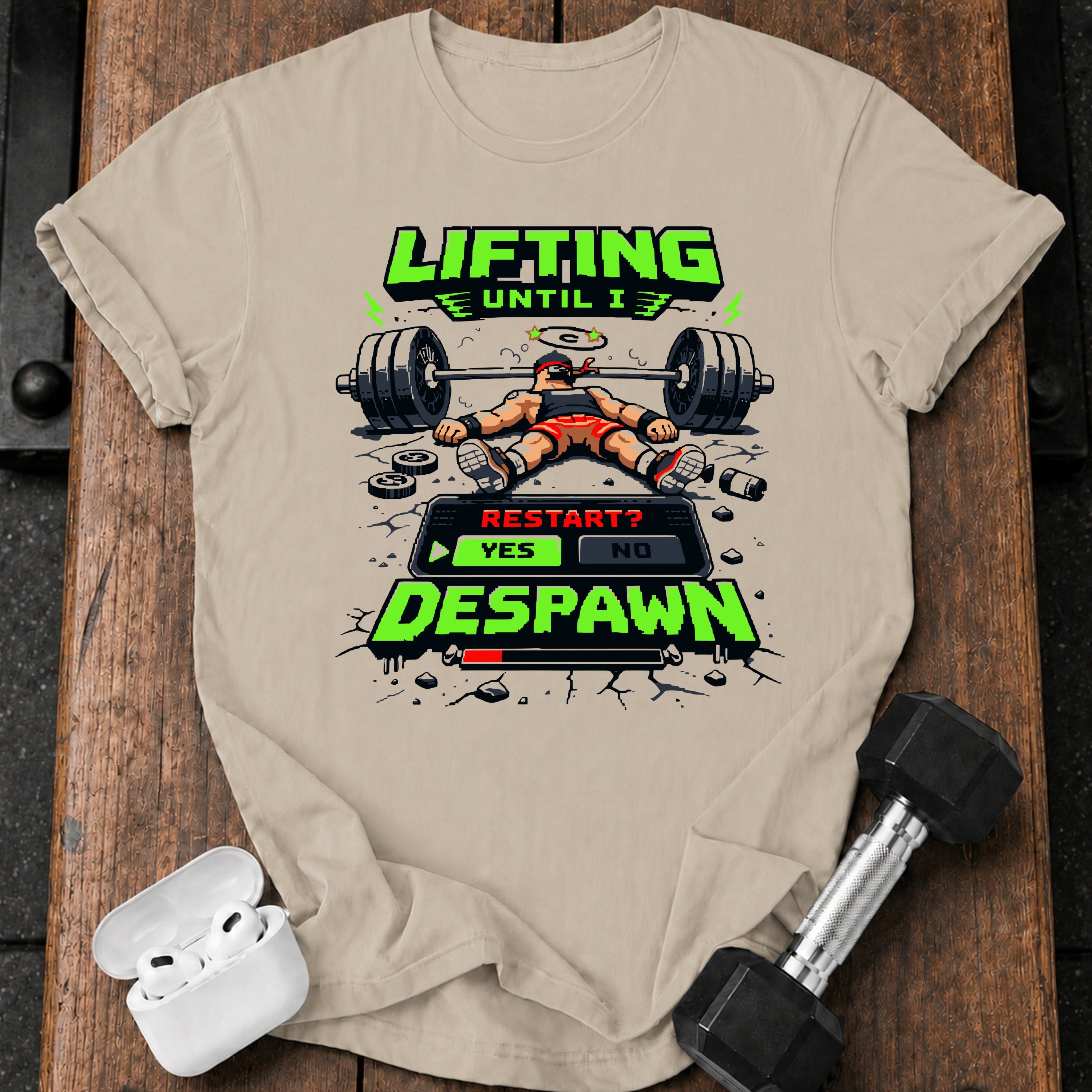Lifting Until Despawn T-Shirt