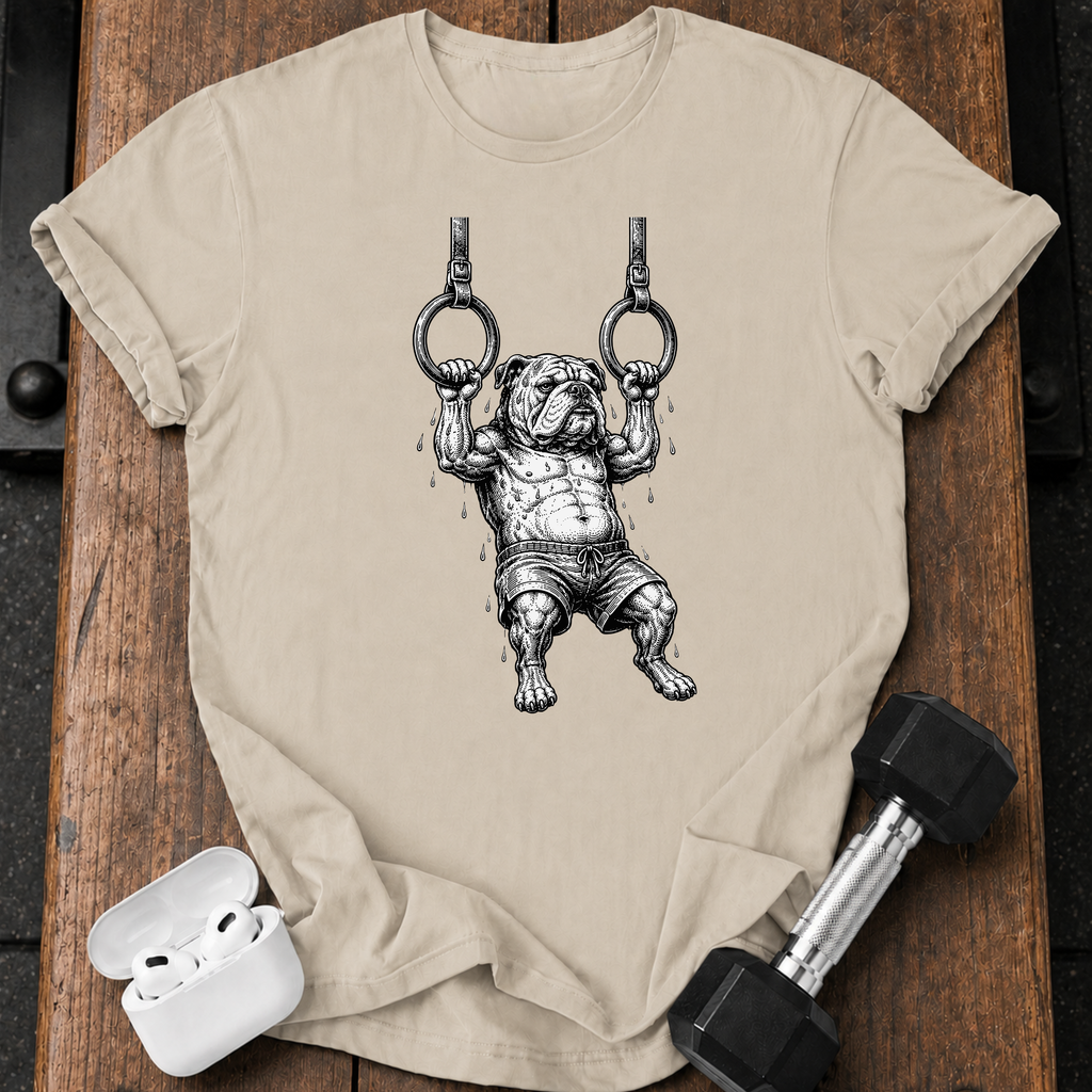 Bulldog Gym Rings T-Shirt