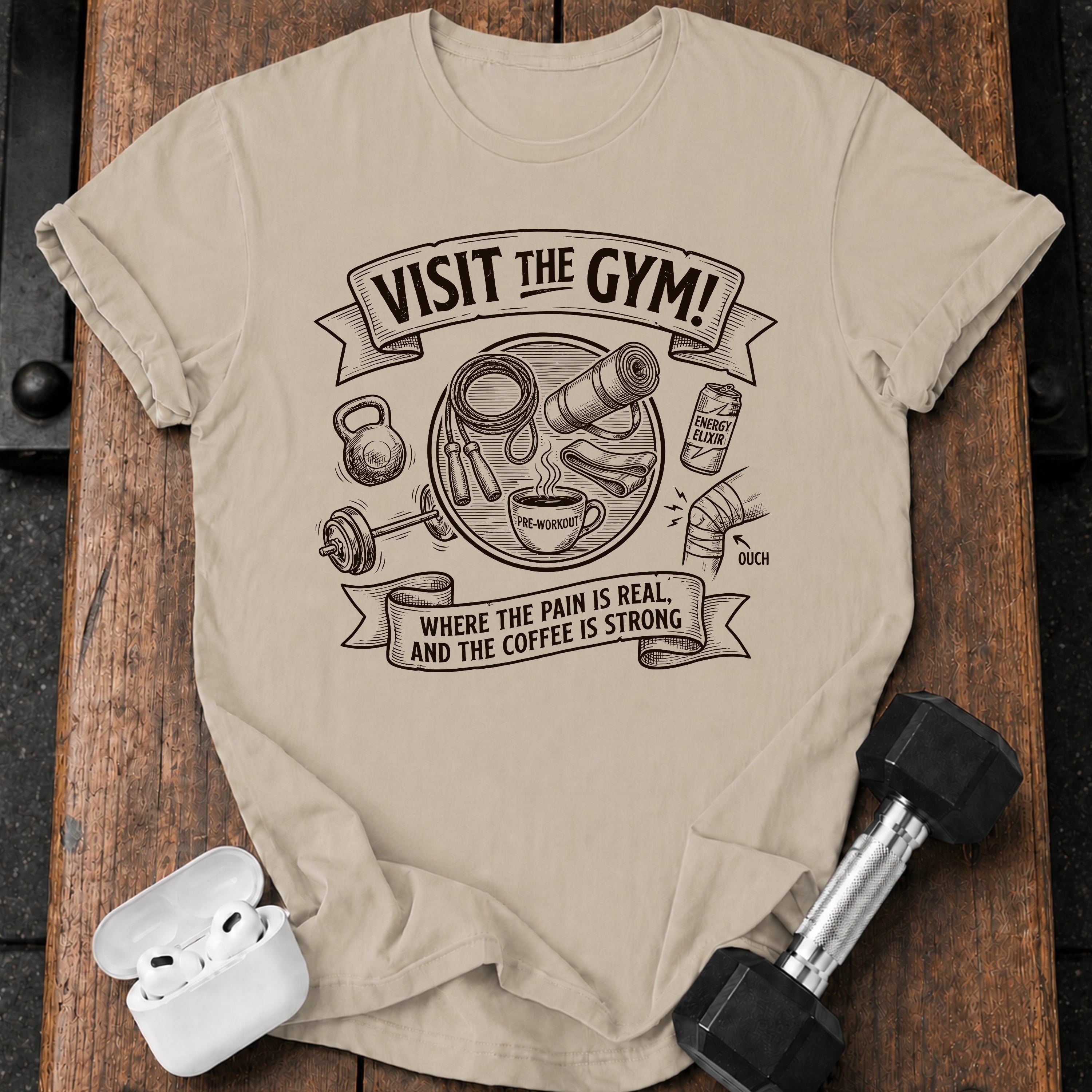 Visit The Gym T-Shirt