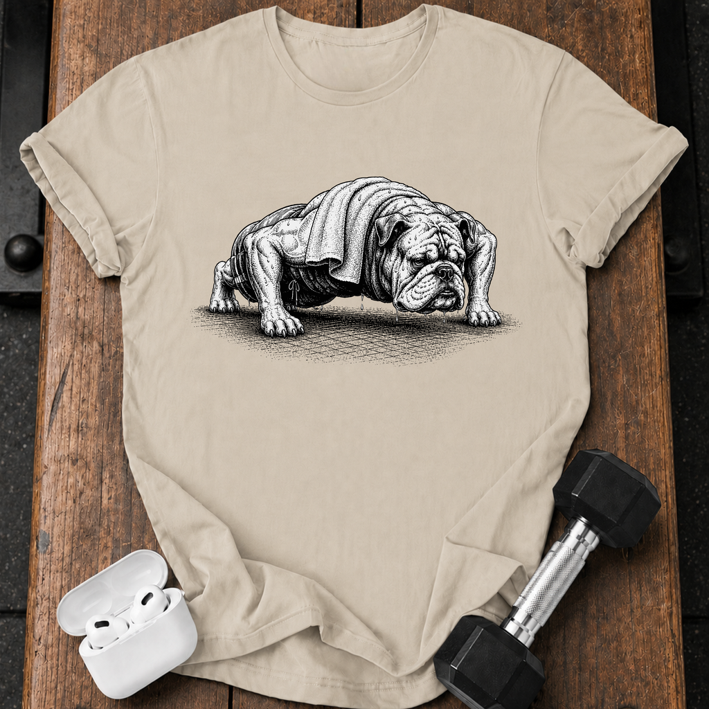 Bulldog Push Up T-Shirt