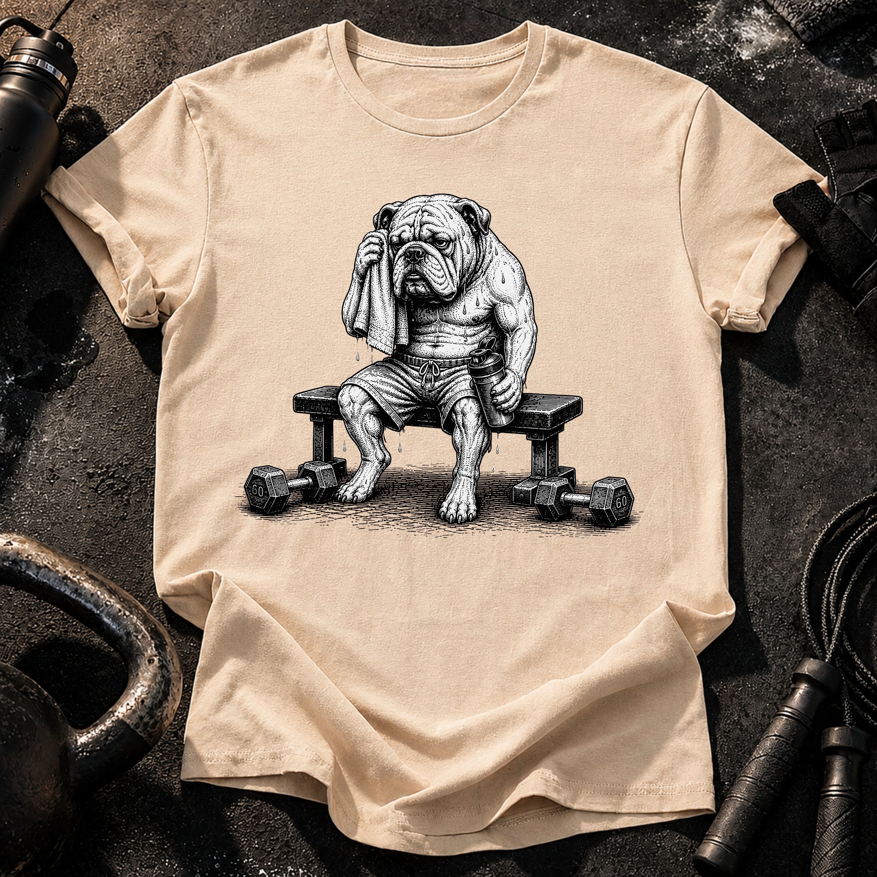 Bulldog Recovery Bench T-Shirt