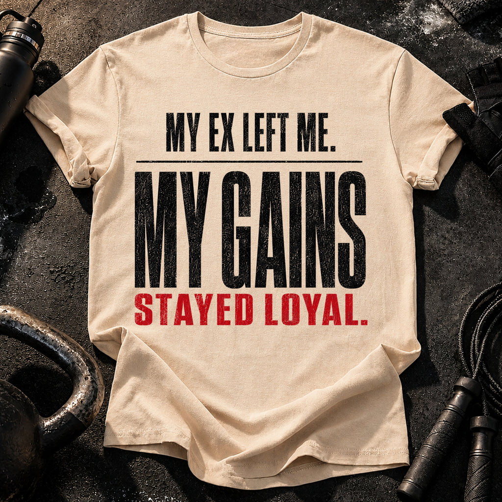 Ex Left Gains Stayed T-Shirt