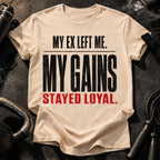 Ex Left Gains Stayed T-Shirt