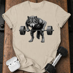 Wolf Barbell Row T-Shirt