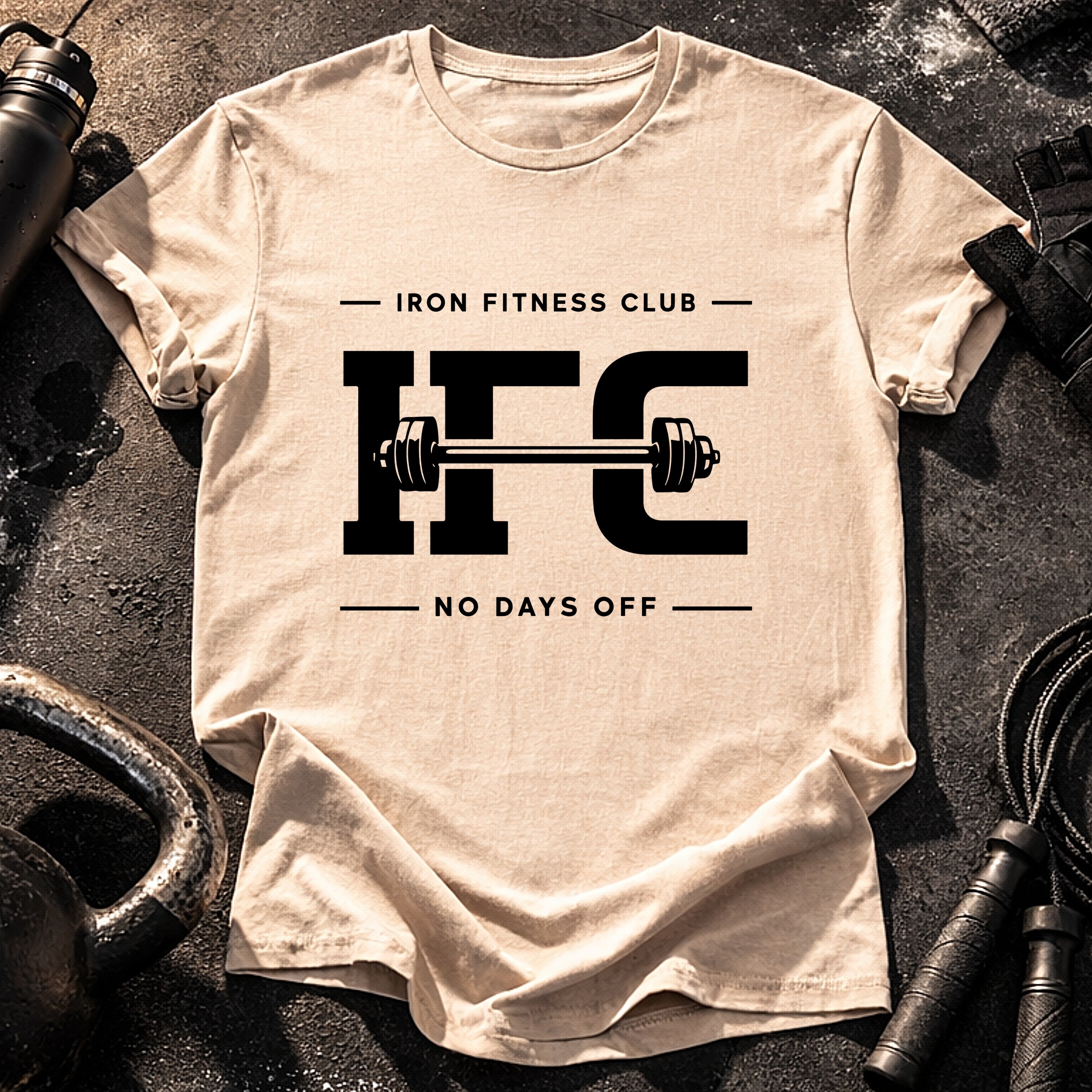Iron Fitness No Days T-Shirt