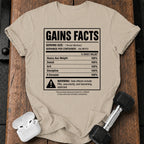 Gains Facts T-Shirt