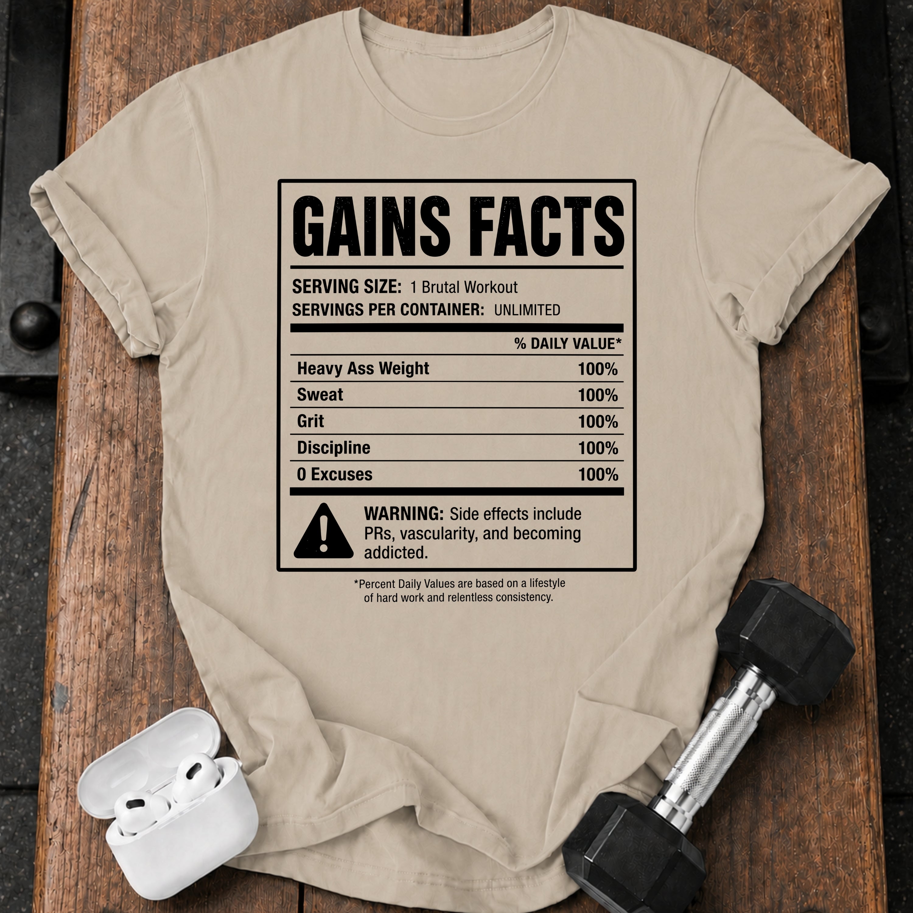 Gains Facts T-Shirt