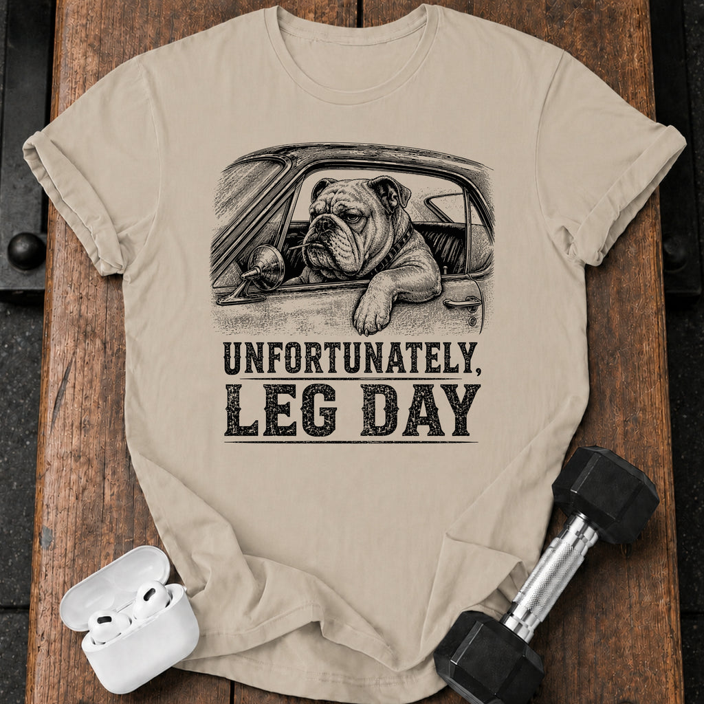 Unfortunately Leg Day T-Shirt