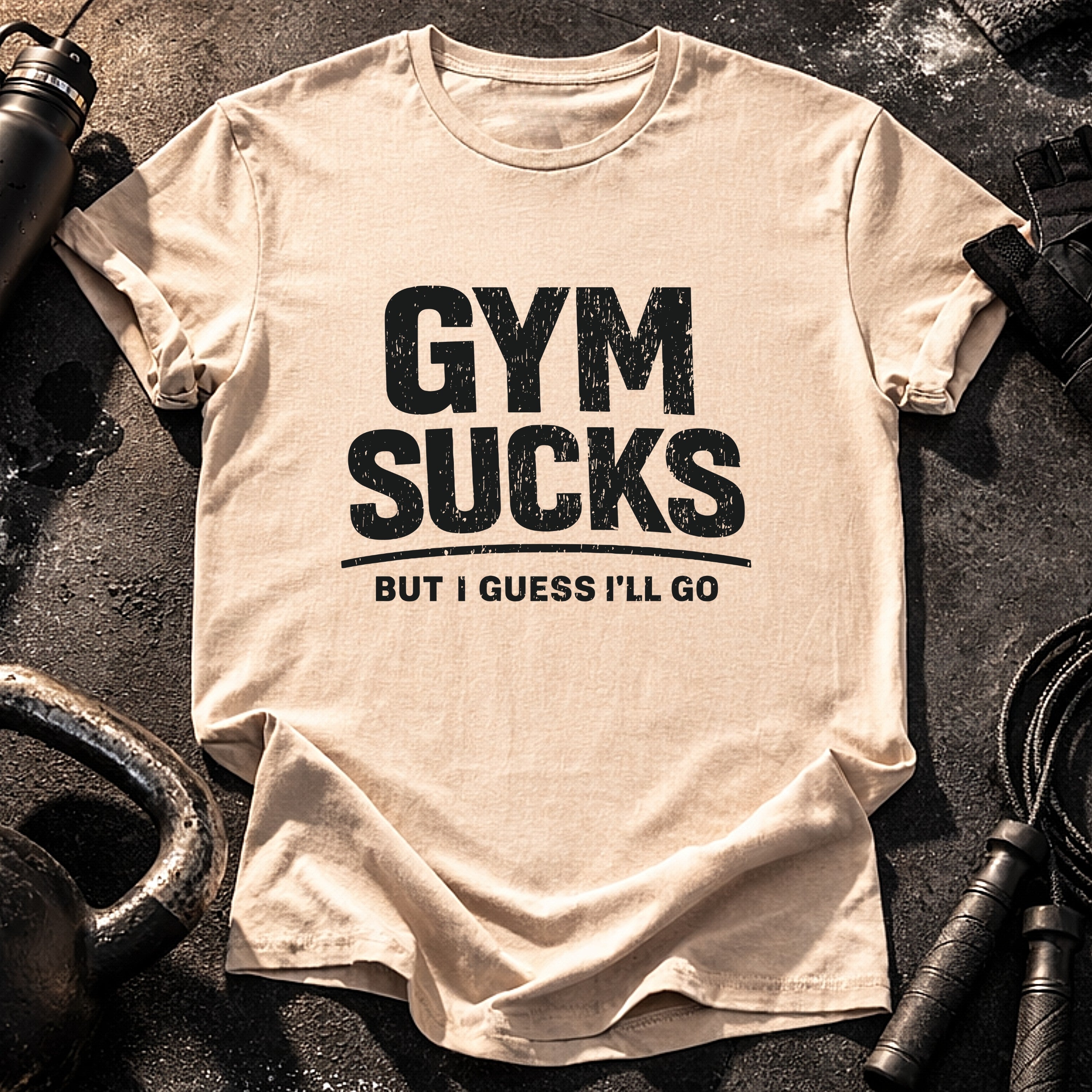 Gym Sucks But I Go T-Shirt