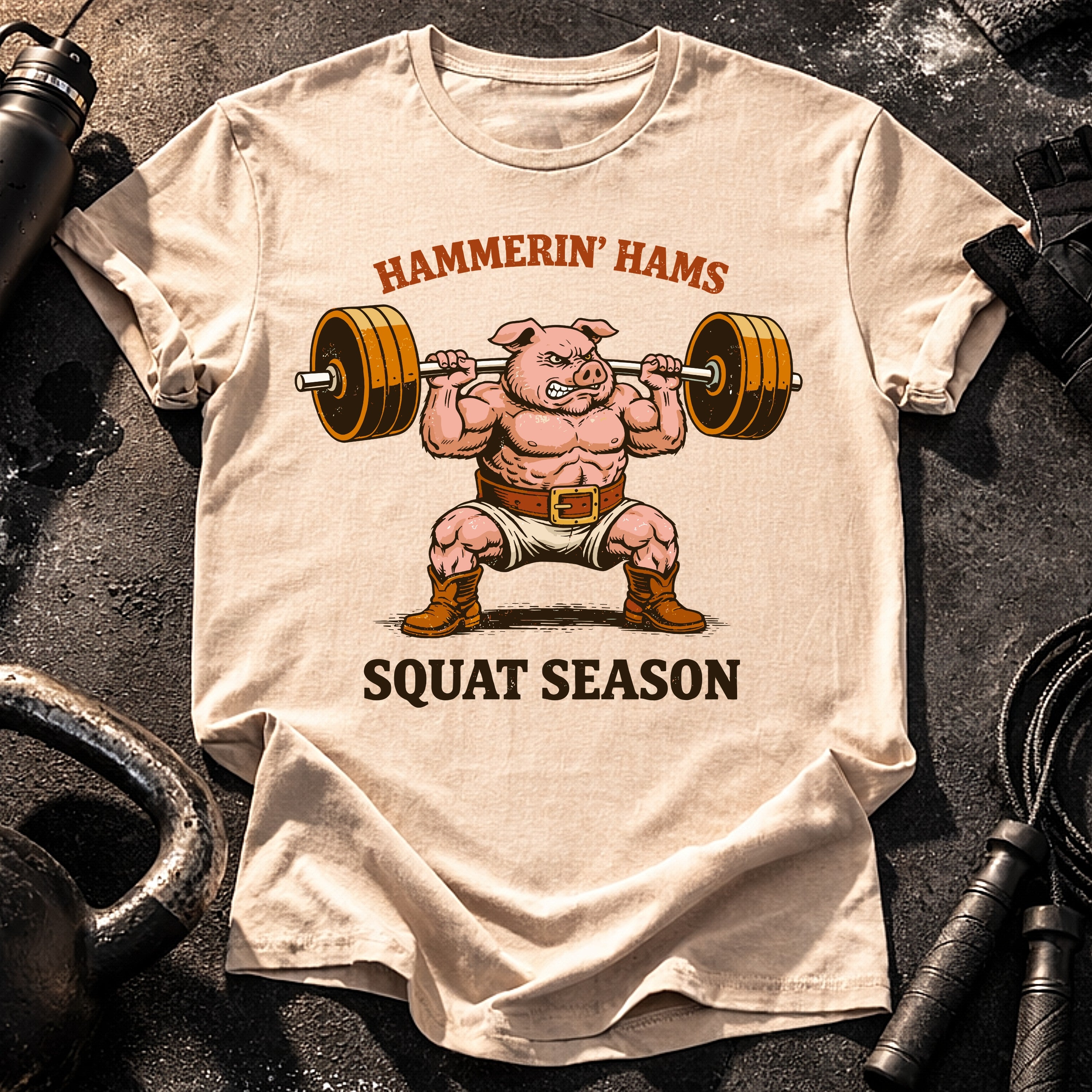 Hammerin Hams Gym T-Shirt