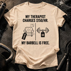 Therapist Vs Barbell T-Shirt