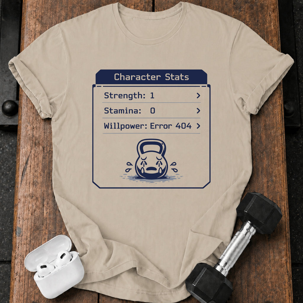 Character Stats Gym T-Shirt