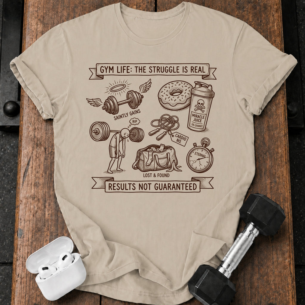 Gym Struggle Is Real T-Shirt
