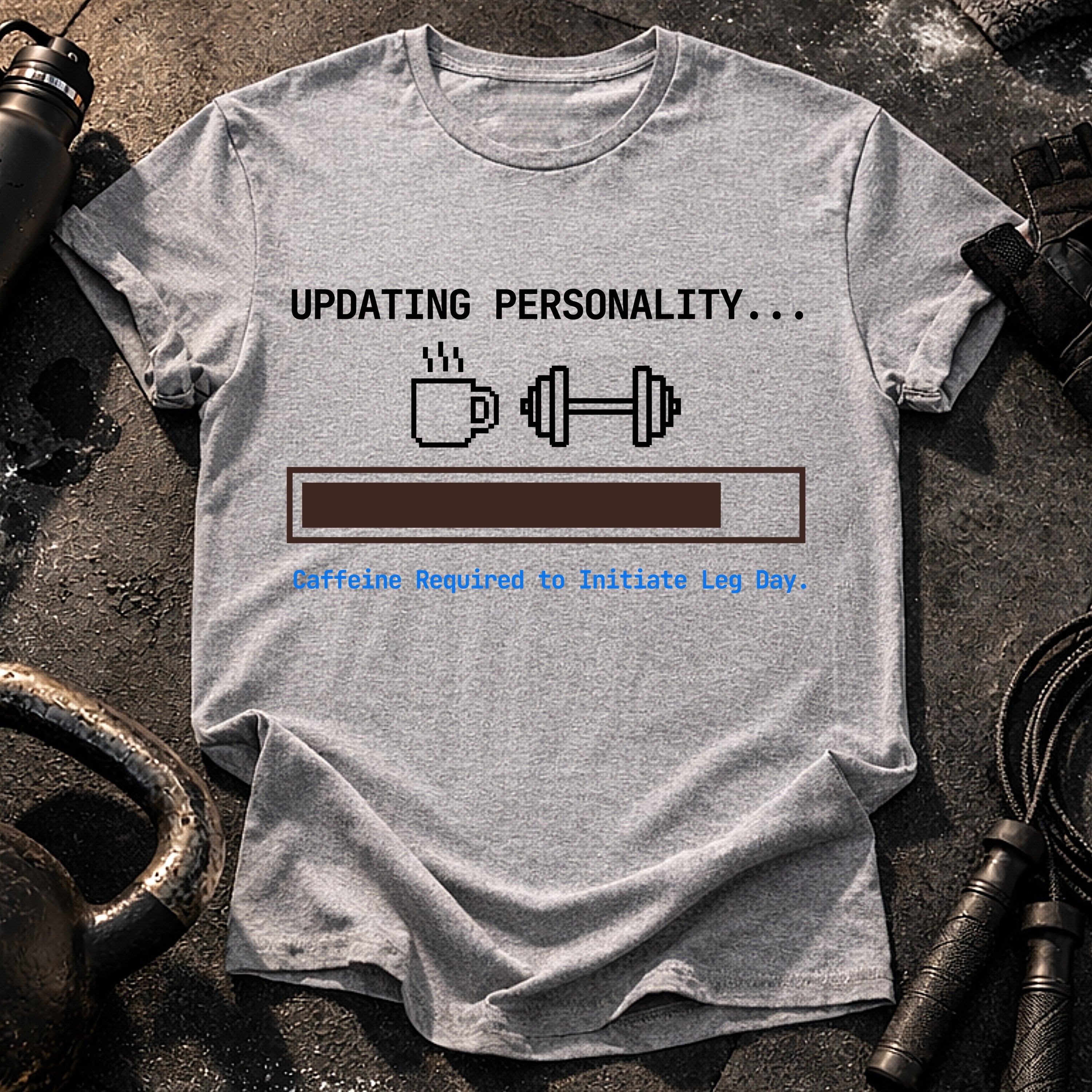 Updating Personality Gym T-Shirt
