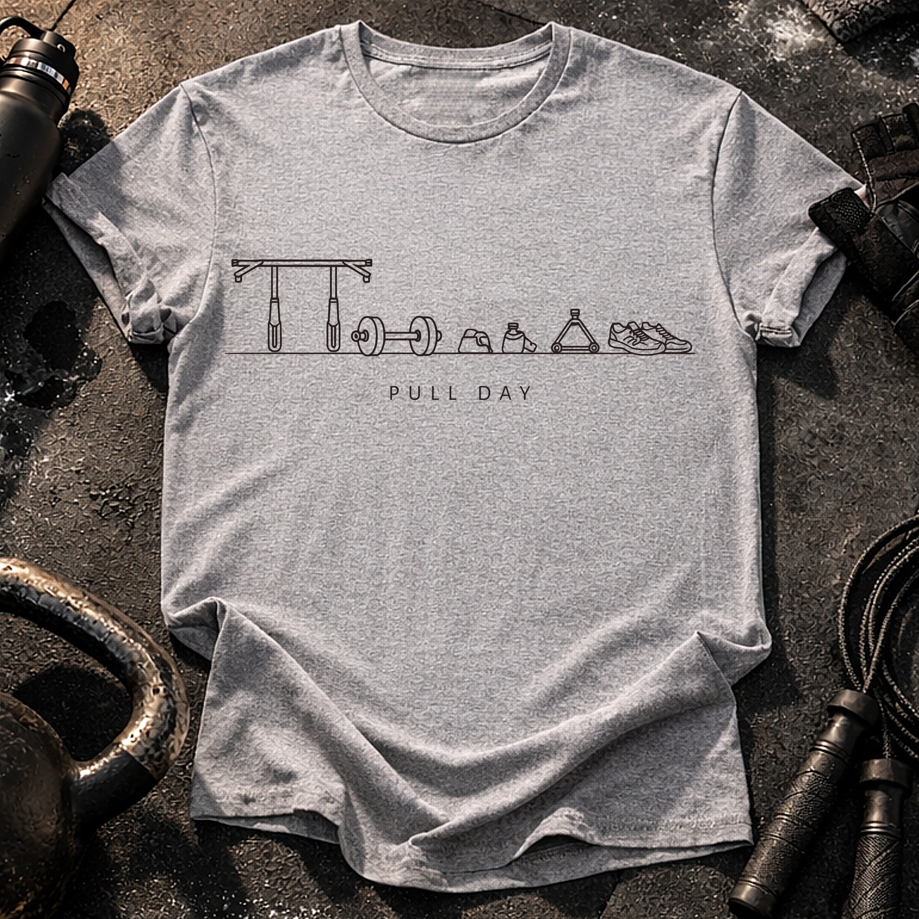 Pull Day Gym T-Shirt
