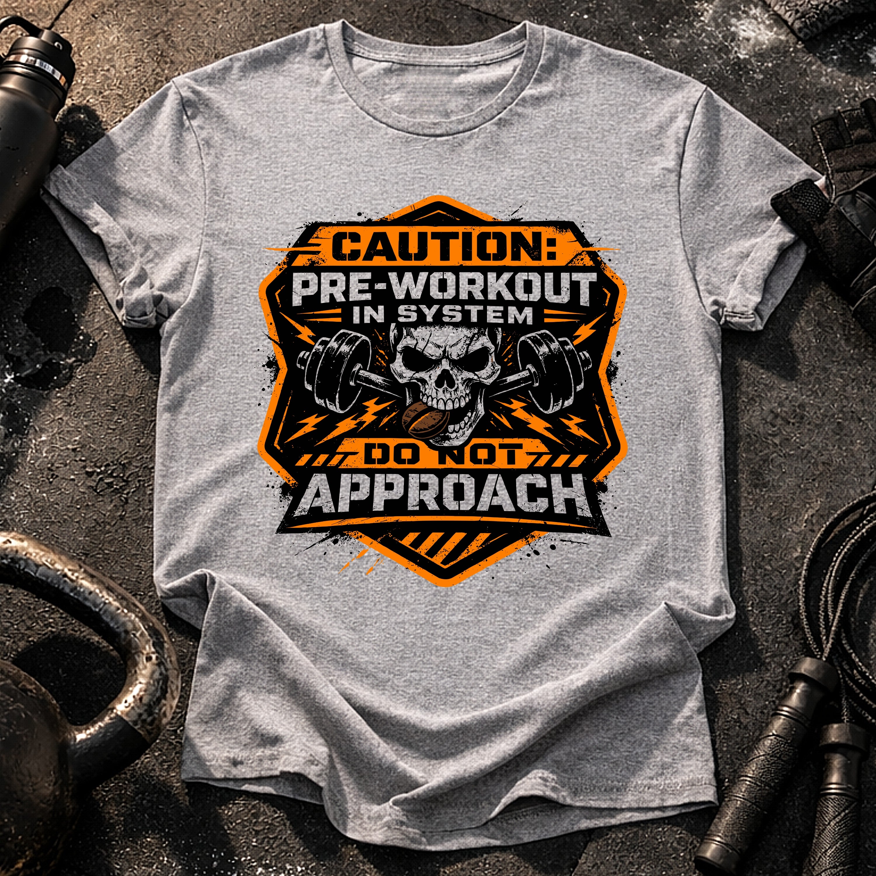 Pre Workout Warning T-Shirt